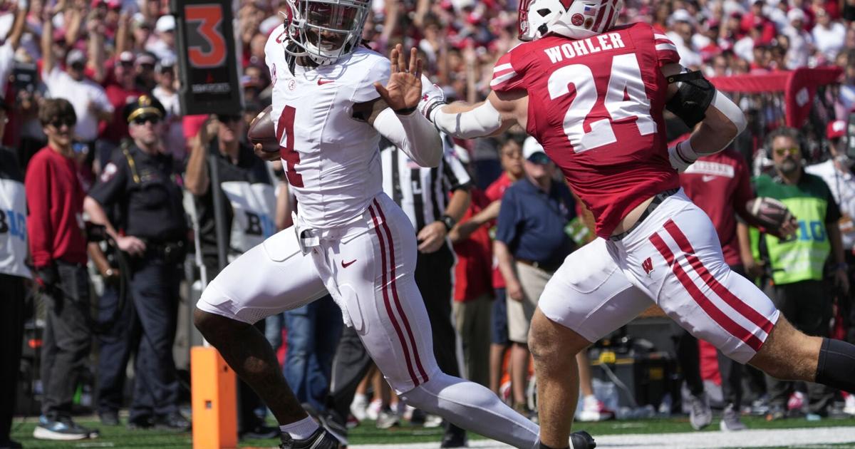 Alabama Wisconsin Football
