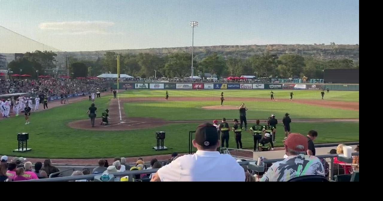 Highlights: Banana Ball World Tour game between Party Animals and Firefighters at Dehler Park