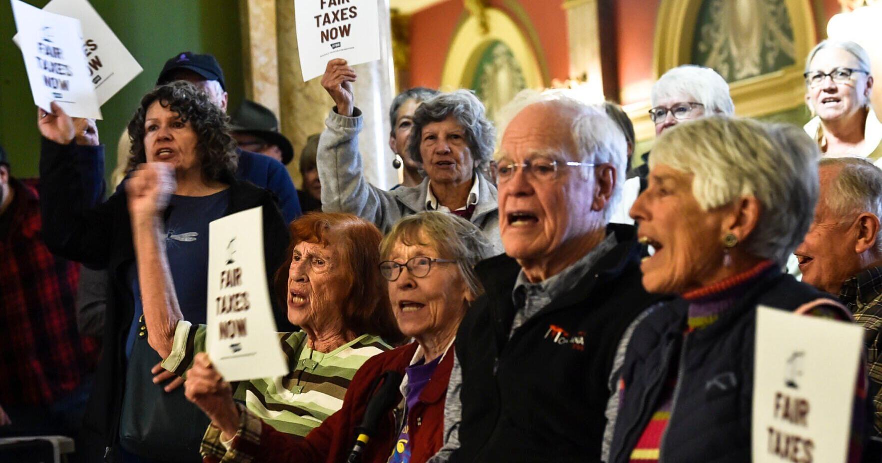 Rally calls for special session over property tax hike - Vimarsana News