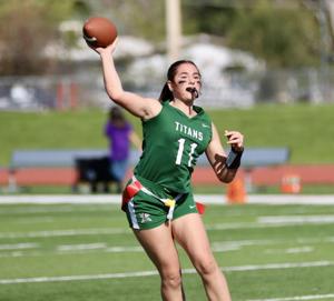 Class C state girls flag football tournament