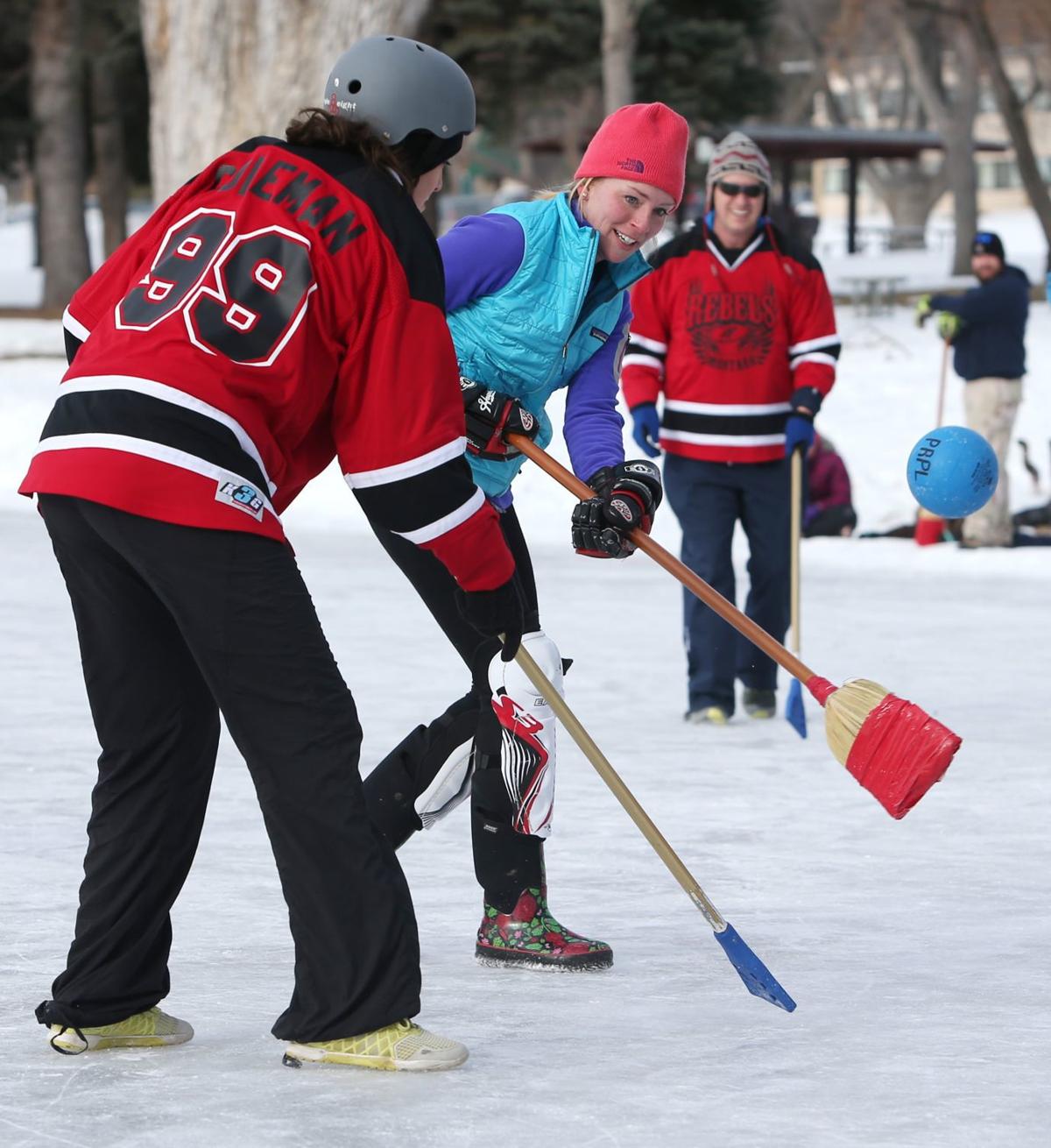 Photos Broomball tournament Local News