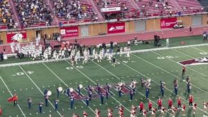 Montana State Bobcats run onto field for 2026 opener at Utah Tech