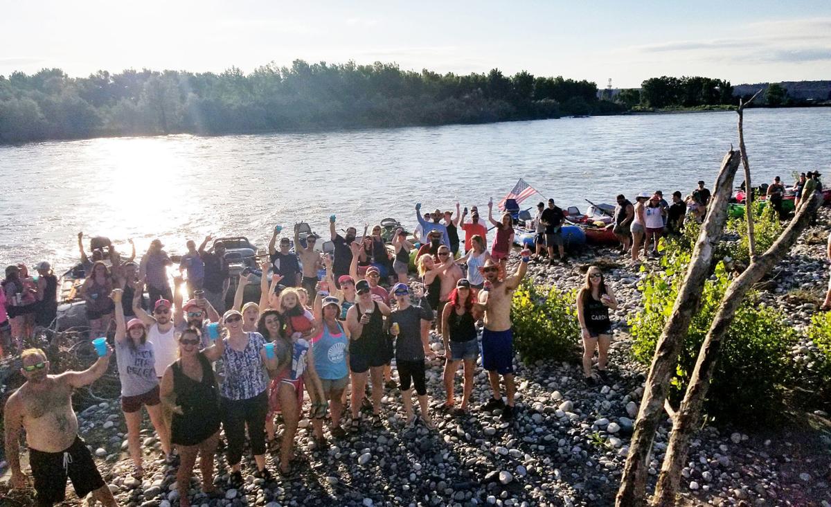 Billings group meets for weekly Friday Night Floats on Yellowstone River