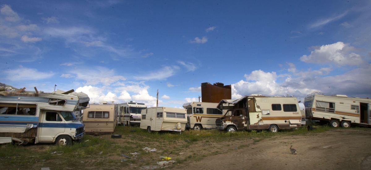 Discarded RVs a nuisance for Bakken salvage yard Business