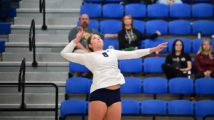 Yellowjackets Split Opening Day of Javelina Volleyball Classic, Outlast Edinboro in Five