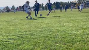 Livingston senior Ruben Elwell scores in playoff match at Corvallis