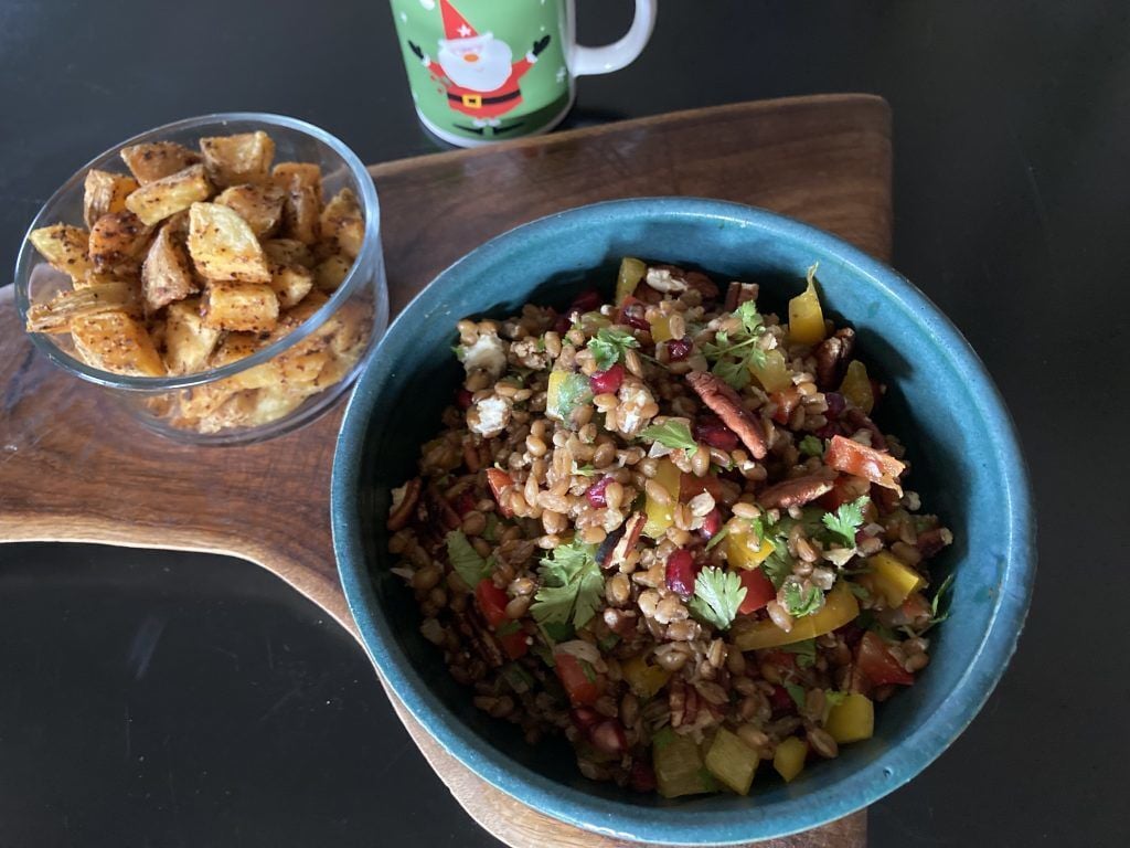 Ancient Grain Salad and Uncommonly Good Potatoes
