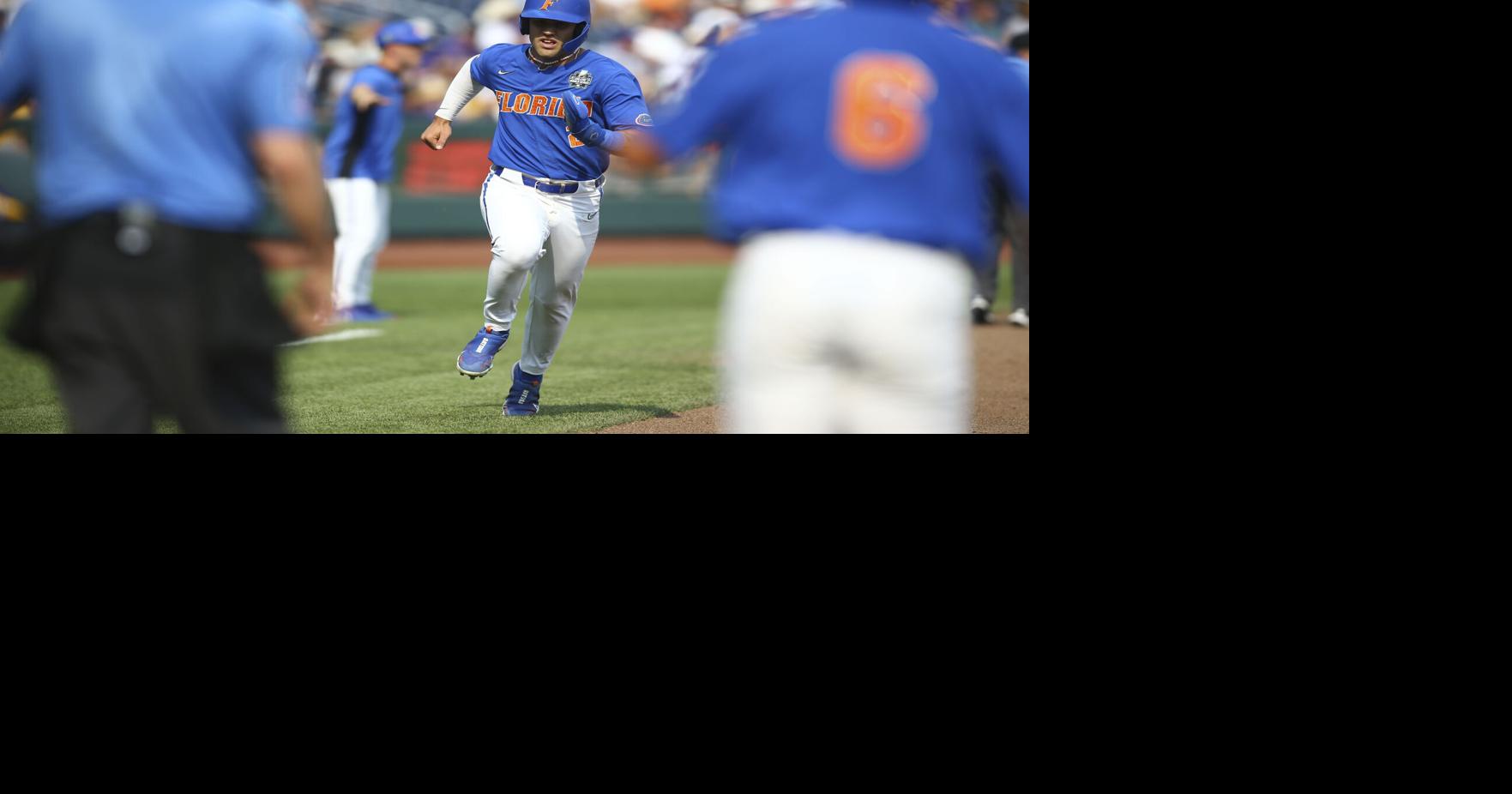 See all 6 Florida baseball home runs from record-breaking performance vs.  LSU at CWS final