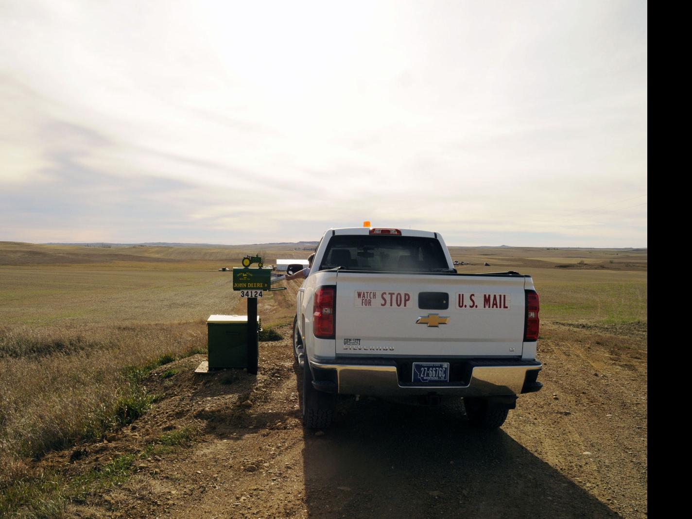 Mail goes by us like 2 times before it gets here': Rural Montana waits for  Postal Service reform