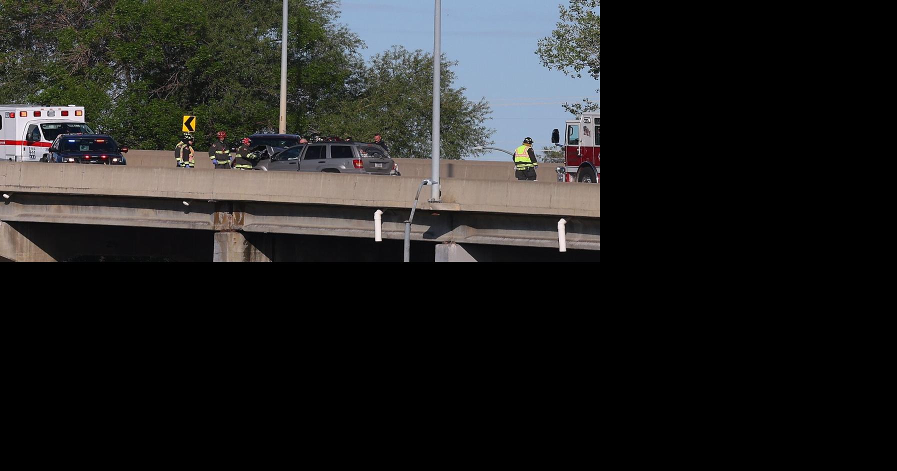 Overpass crash Saturday morning