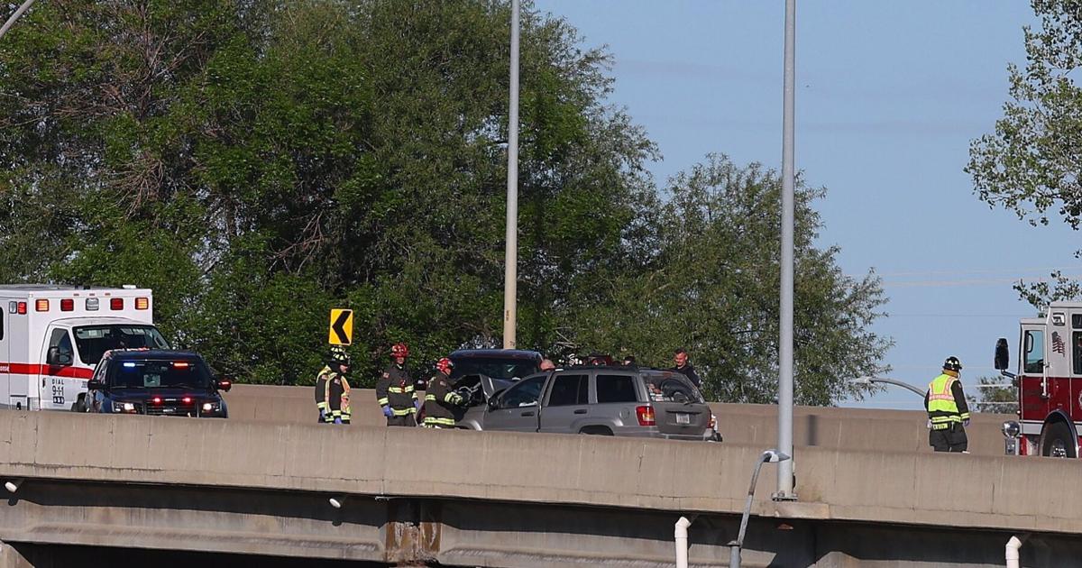 Overpass crash Saturday morning