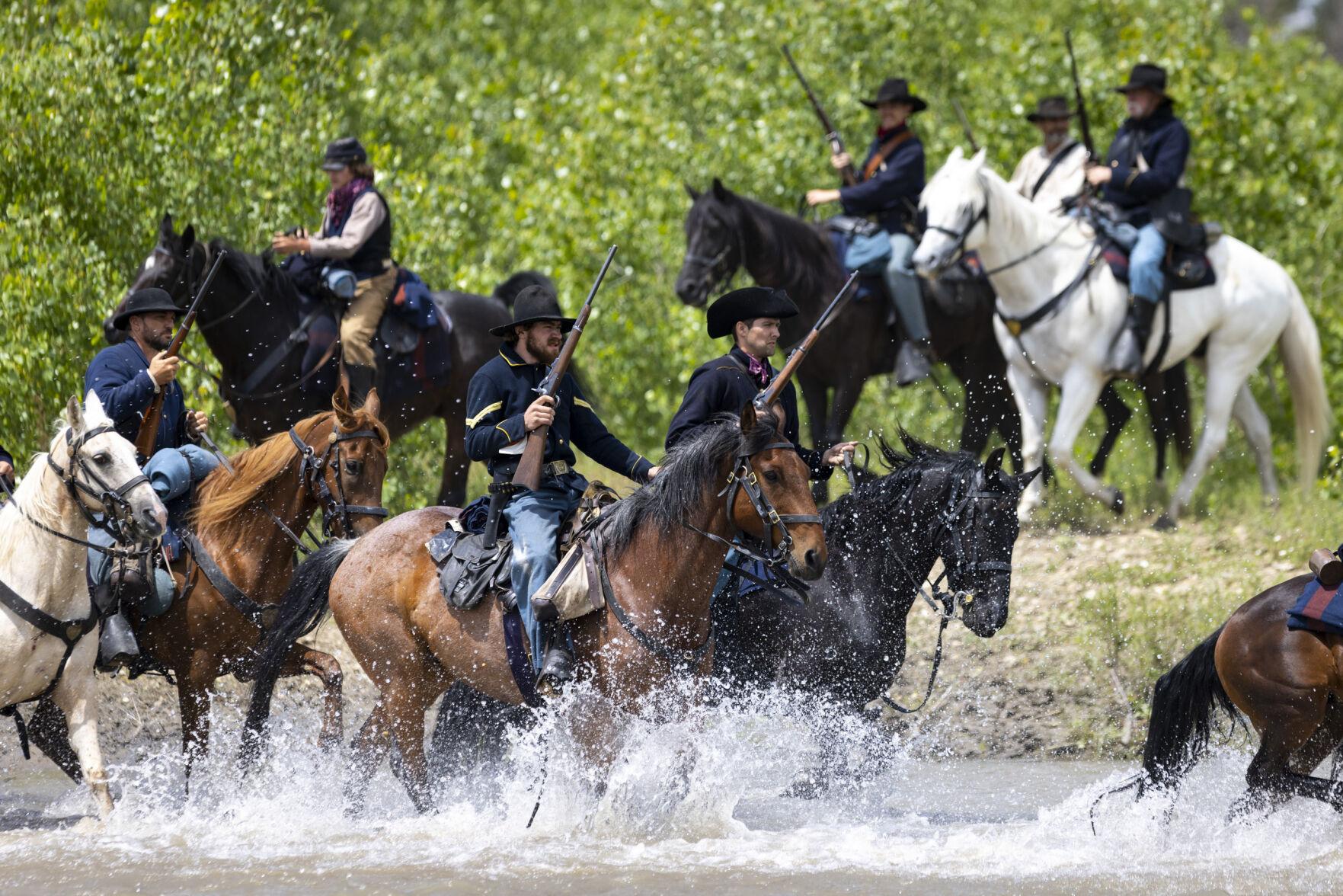 Photos Battle of the Little Bighorn reenactment