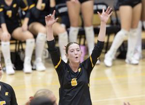 Billings Skyview at Billings West volleyball