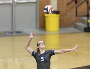 Billings Skyview at Billings West volleyball