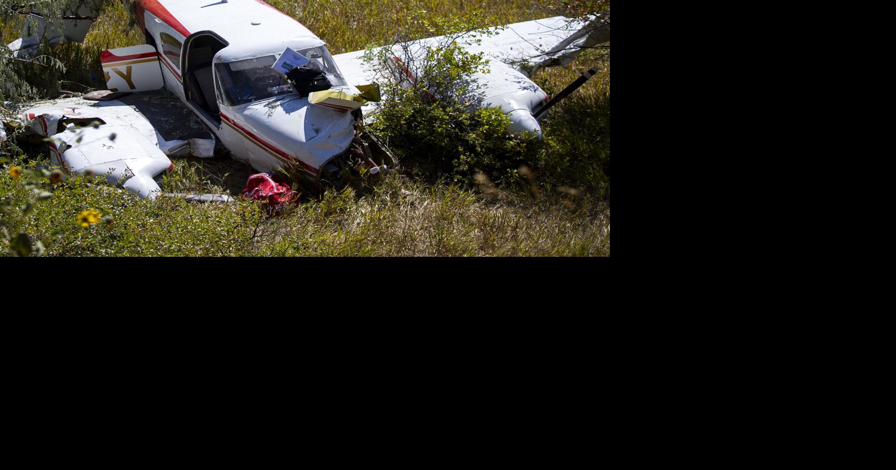 Twin engine plane crashes at the base of the Rims