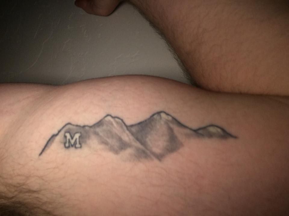 Blackmore Mountain Range Tattoo by Chloe DeBoo: TattooNOW