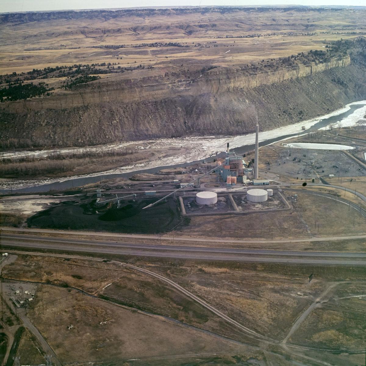1977 — J.E. Corette power plant