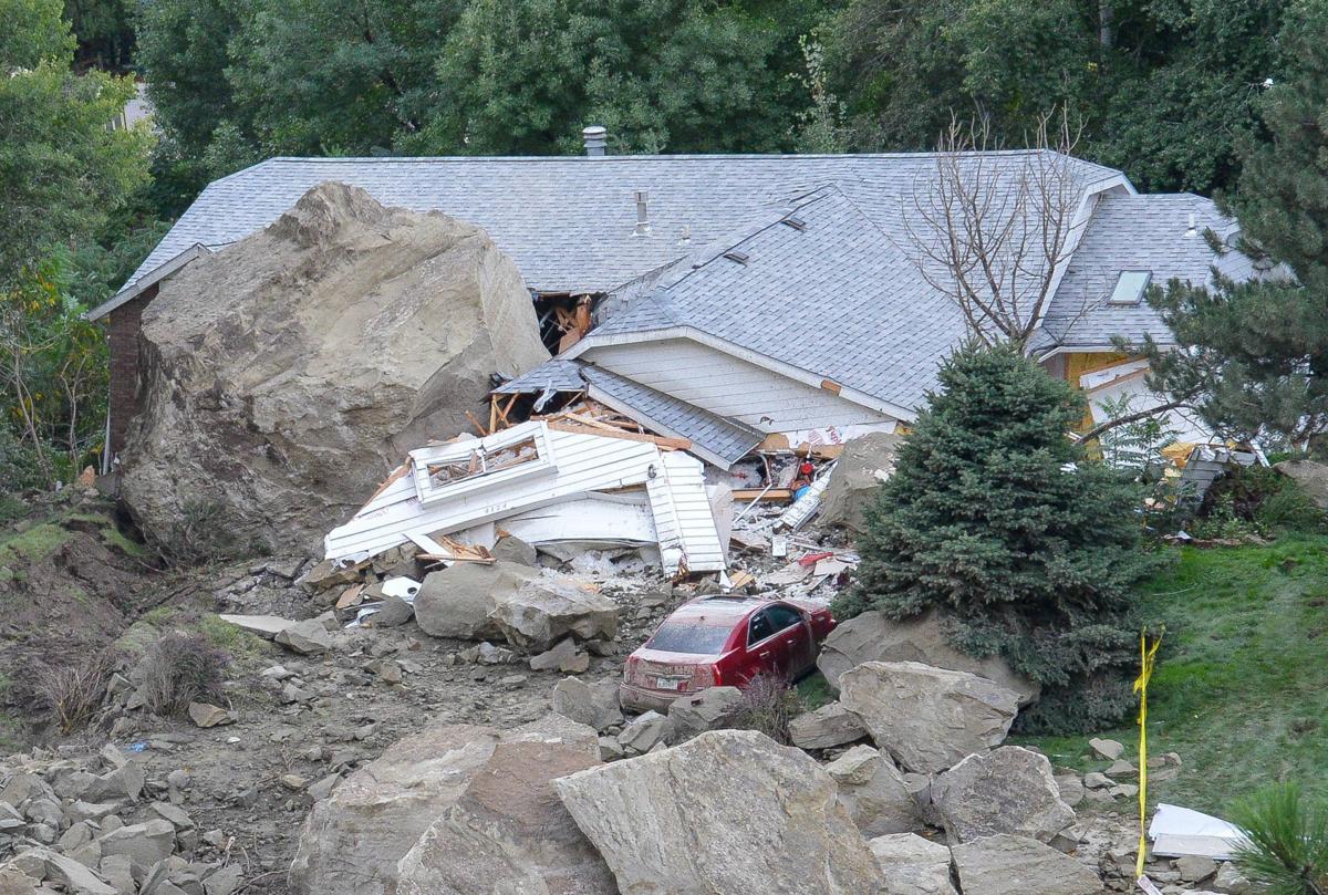 City Checking Slope Stability After Weekend Rock Slide Smashed