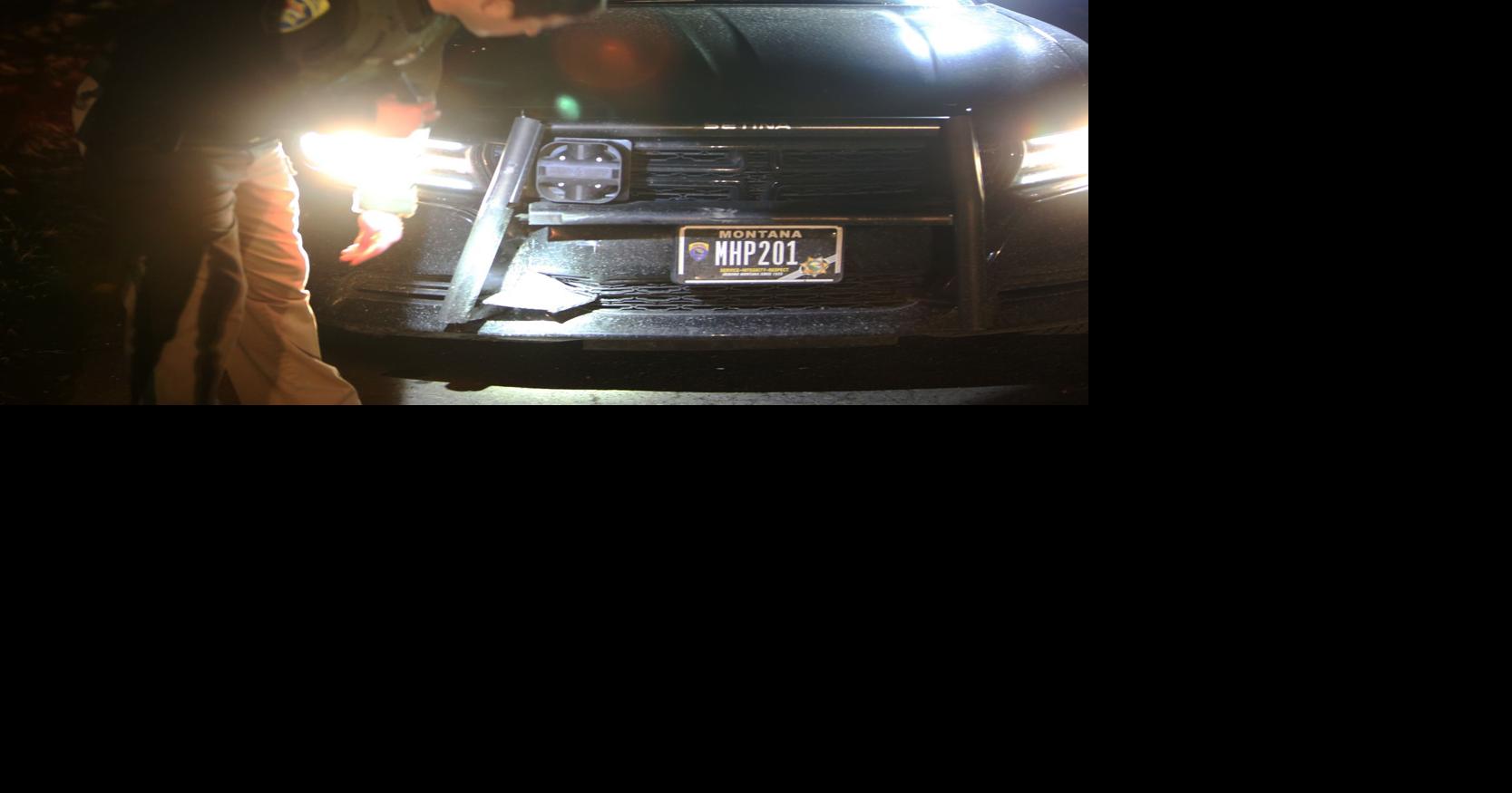 Driver rams MHP patrol car during Lockwood chase