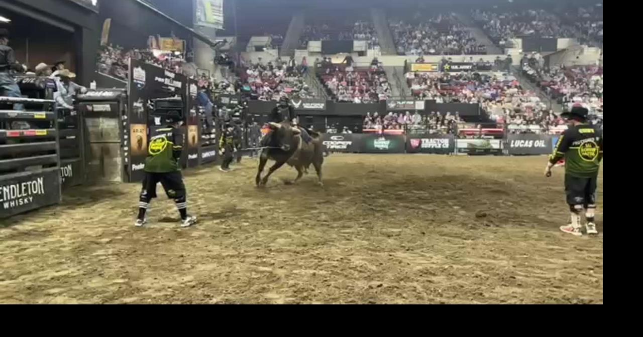 PBR bull riders from Friday night at MetraPark in Billings