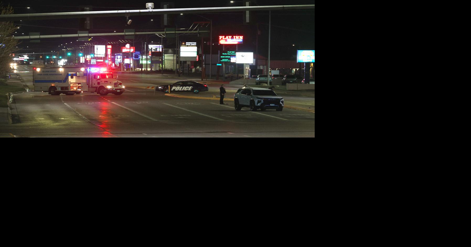Photo: Crash investigation at Wicks Lane and Main Street
