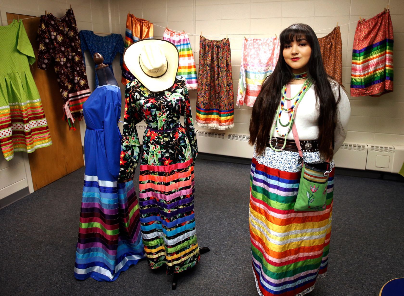 native american ribbon skirt pattern