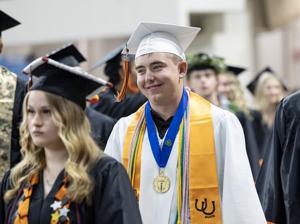 High school graduation day in Billings