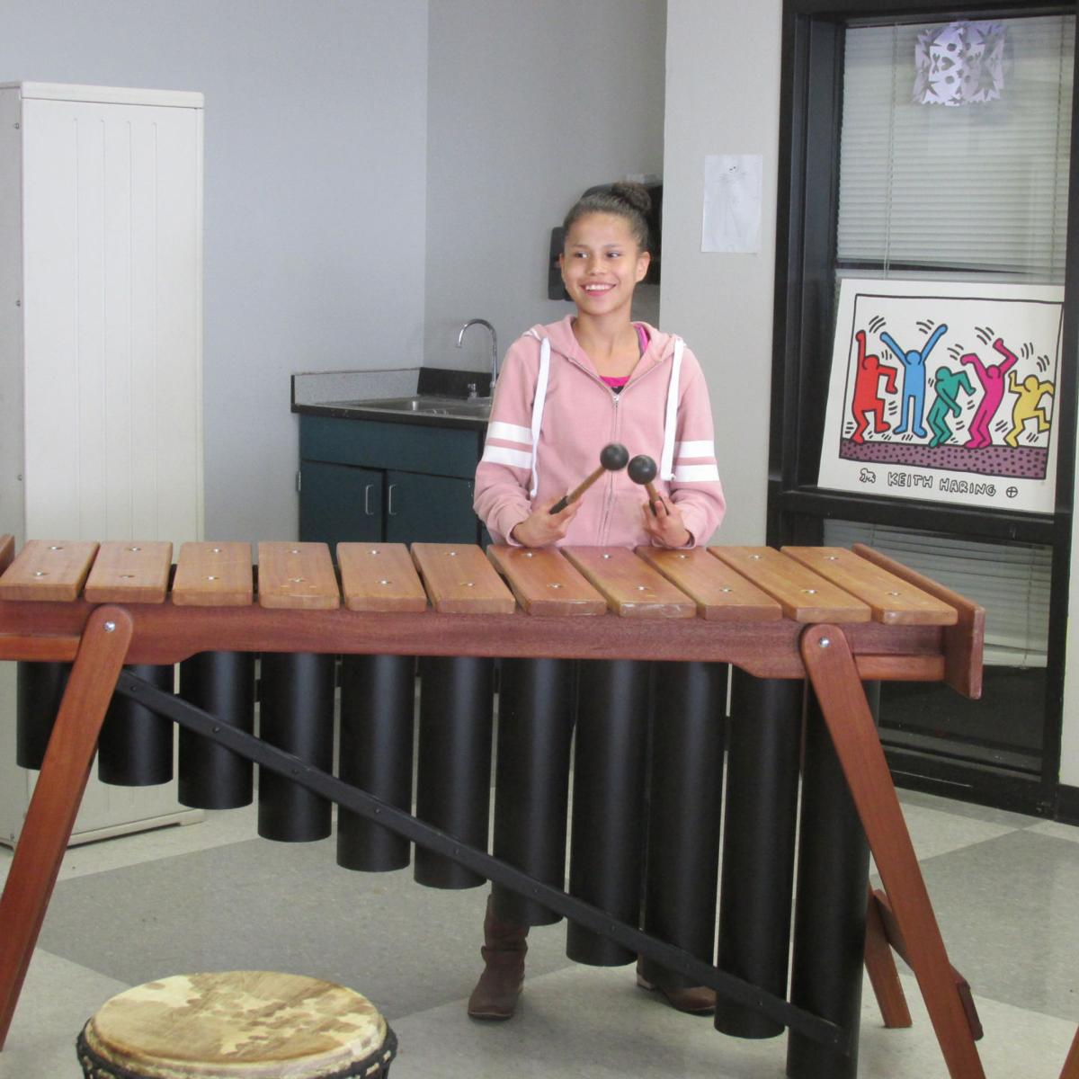 Musicians in ensemble founded by YoYo Ma visit Lame Deer students