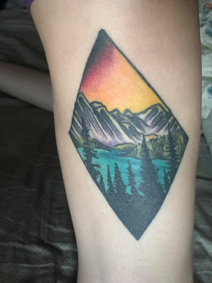 Glacier National Park inspired wrap around half sleeve piece for Jessica  Thanks for your trust and tra  Literary tattoos sleeve Shoulder sleeve  tattoos Tattoos