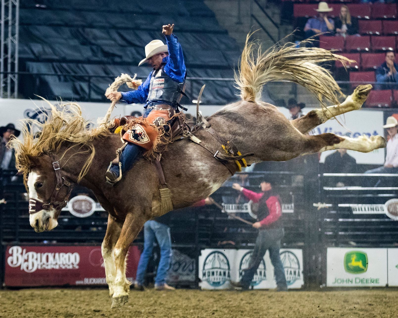 Wyoming saddle bronc rider Brody Cress earns retribution with