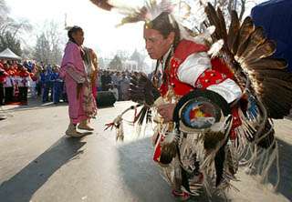 Tribes showcase heritage at Olympics