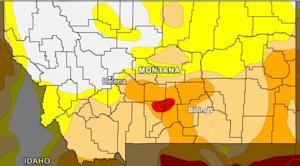 Drought map
