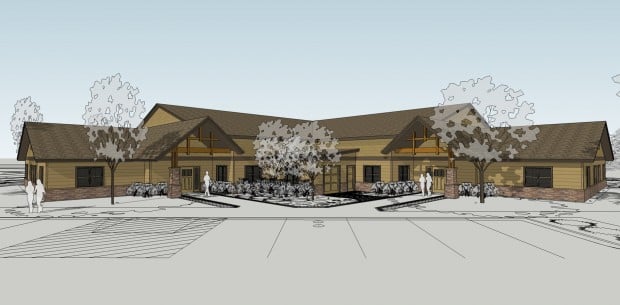 Assisted-living facility under construction in Red Lodge