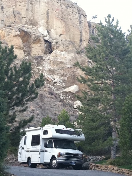 Large chunk of sandstone