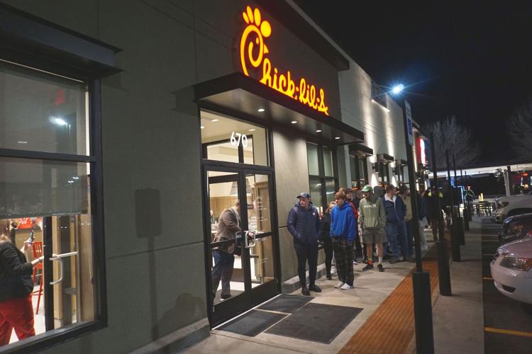 Line at Chick-fil-A