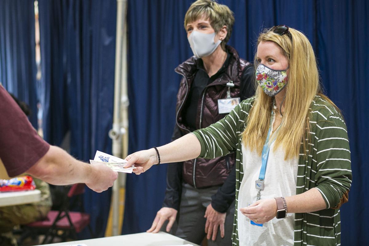 Incentivized vaccine clinic