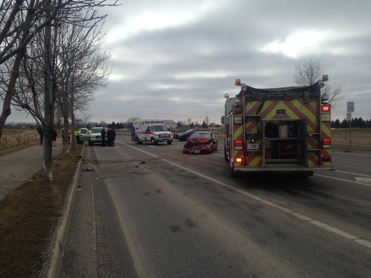 Onevehicle crash blocks traffic on Zimmerman Trail