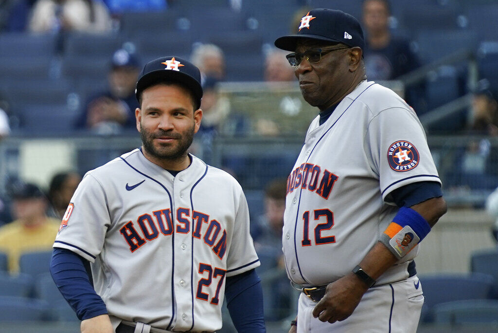 Rhode Island's Jeremy Peña is starring for the Astros in the ALCS, and has  Dusty Baker shouting out the University of Maine - The Boston Globe