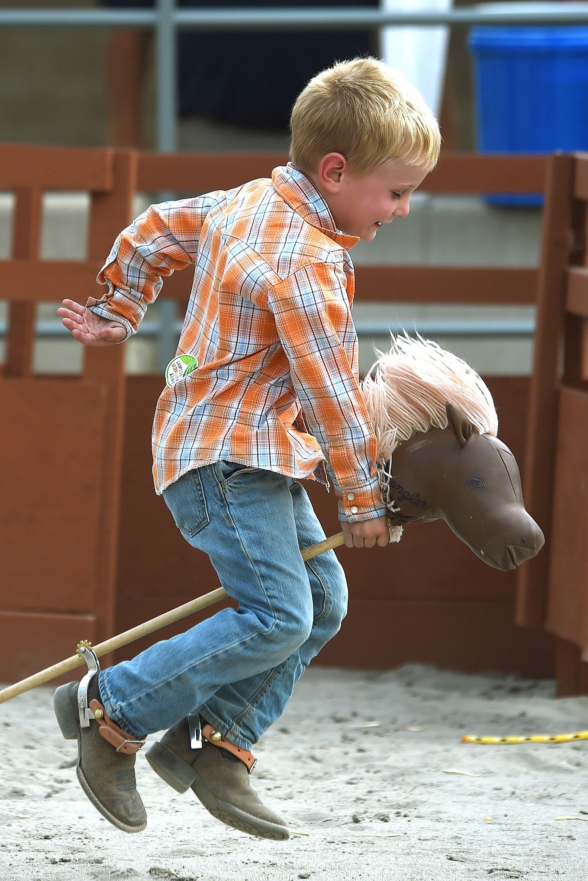 Kids compete in stick horse rodeo at MontanaFair Local