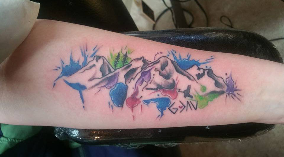 wild montana tattoos of mountains and lakes montana news wild montana tattoos of mountains and lakes montana news