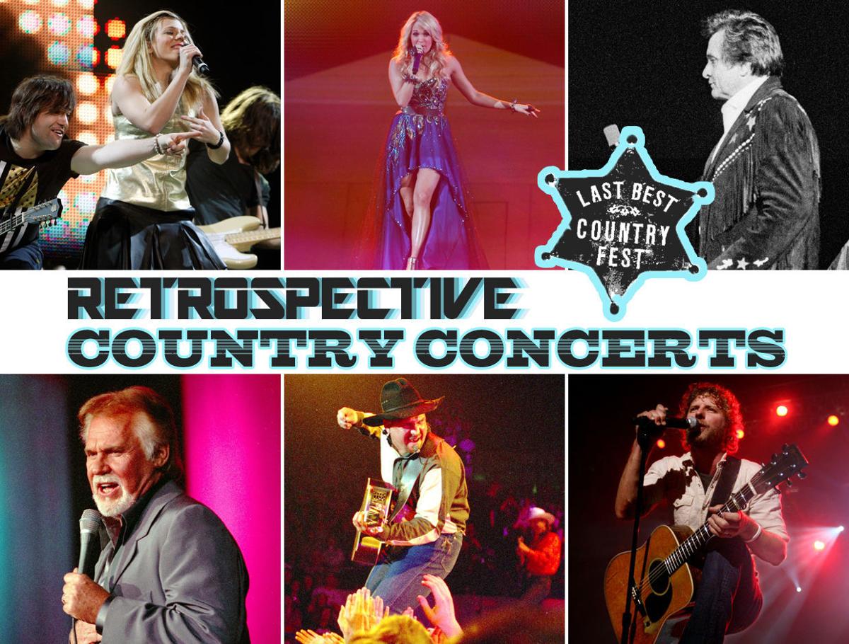 Retrospective Country concerts Music