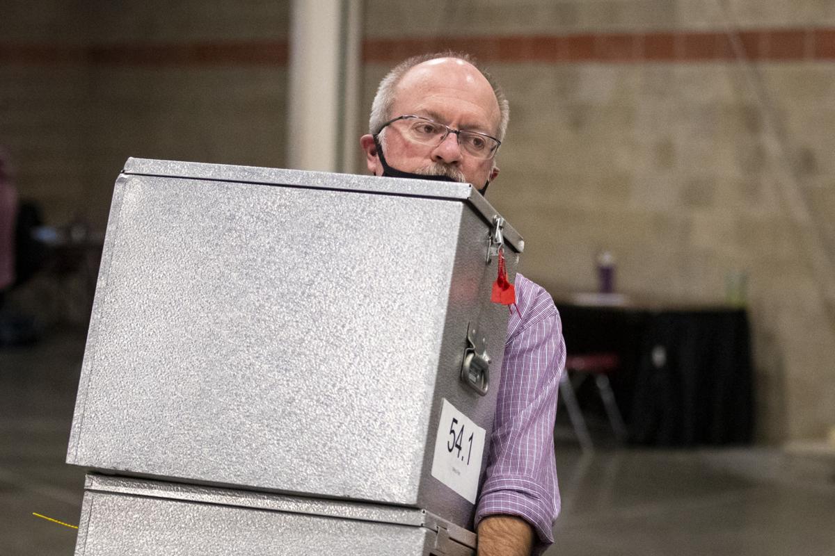 Voting at MetraPark