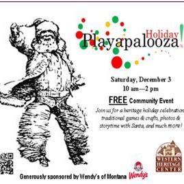 Western Heritage Center to host free holiday playapalooza