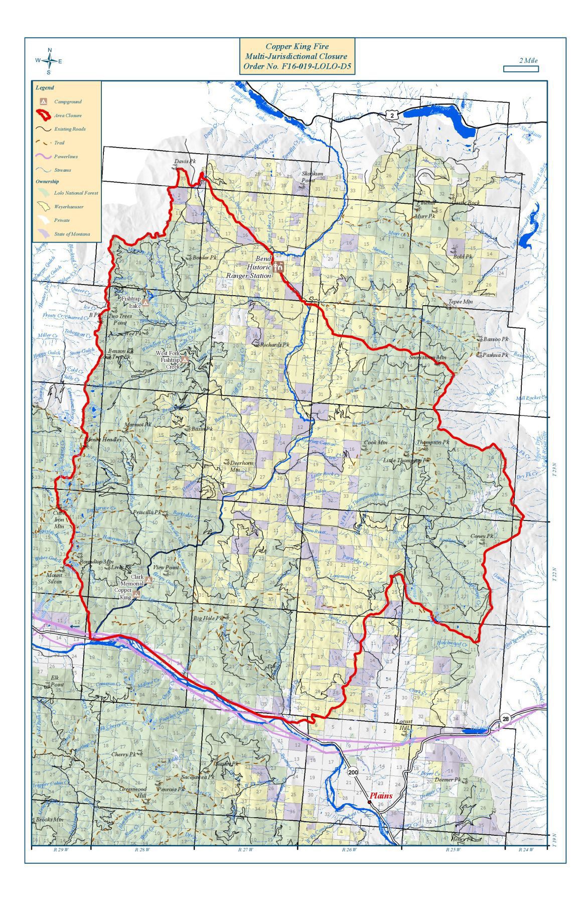 Smoke forces closure of Thompson River drainage hunting district ...