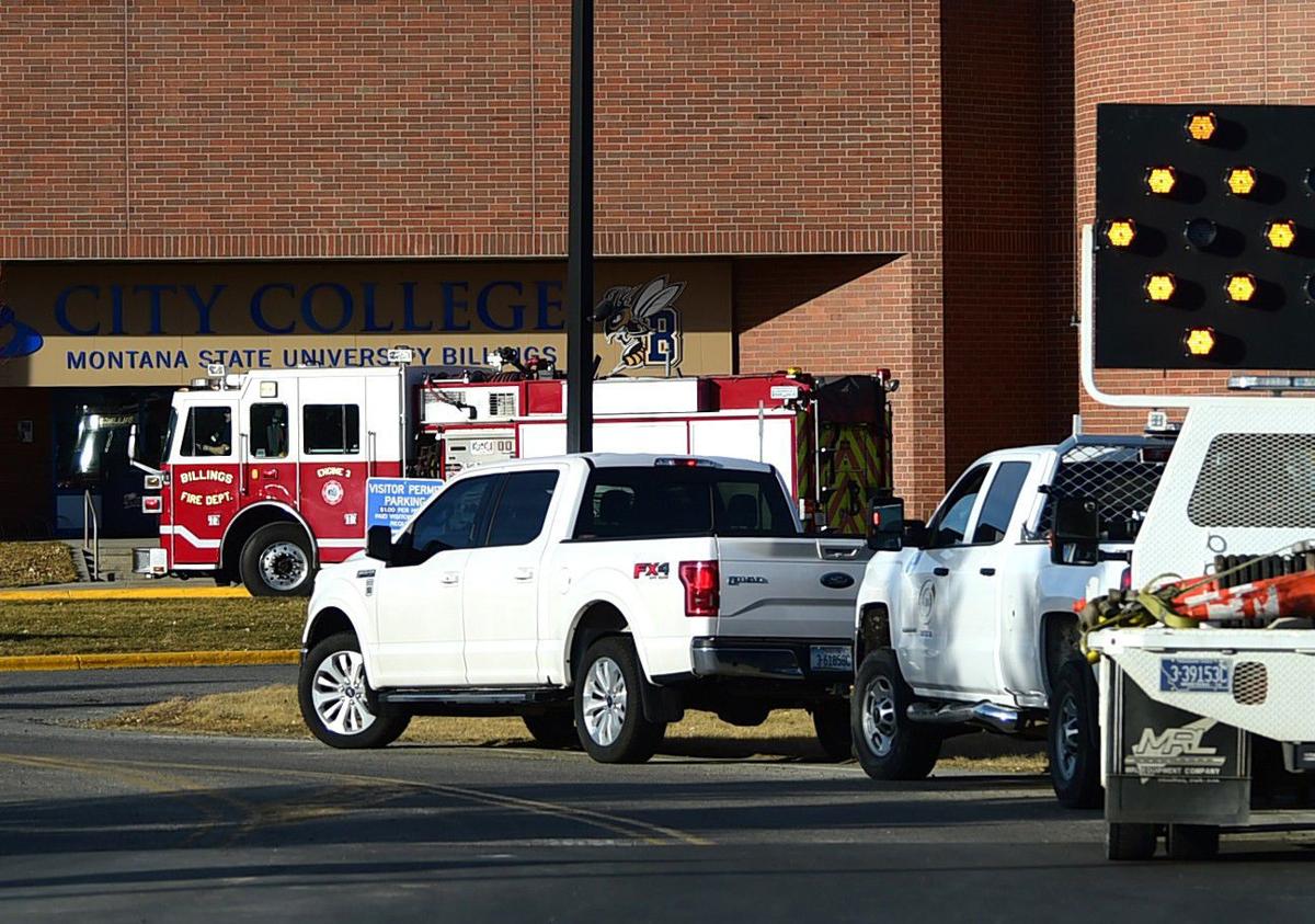 Car Clips Two Construction Workers On Billings West End Local