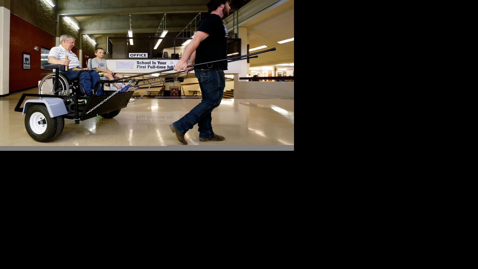 Billings students build wheelchairaccessible buggy for veterans at