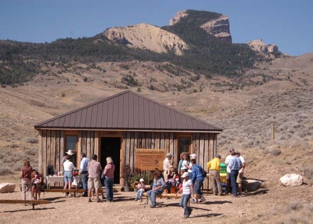Historic Cabin Marks Trail To Summit Of Heart Mountain Wyoming News Billingsgazette Com