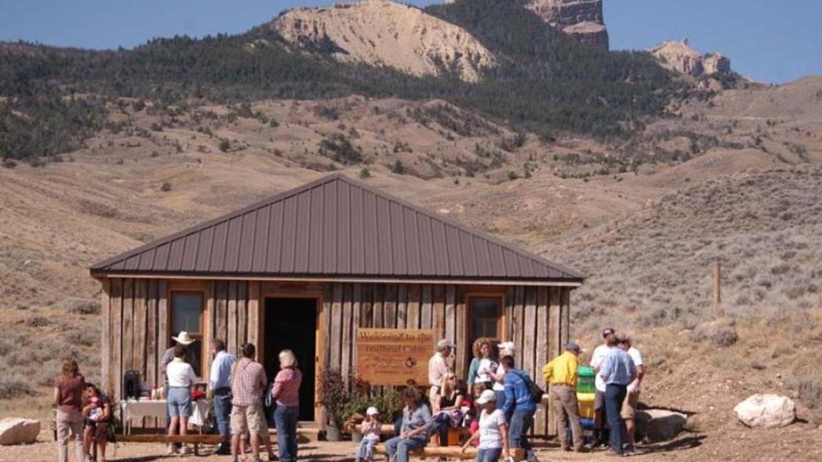 Historic Cabin Marks Trail To Summit Of Heart Mountain Wyoming News Billingsgazette Com