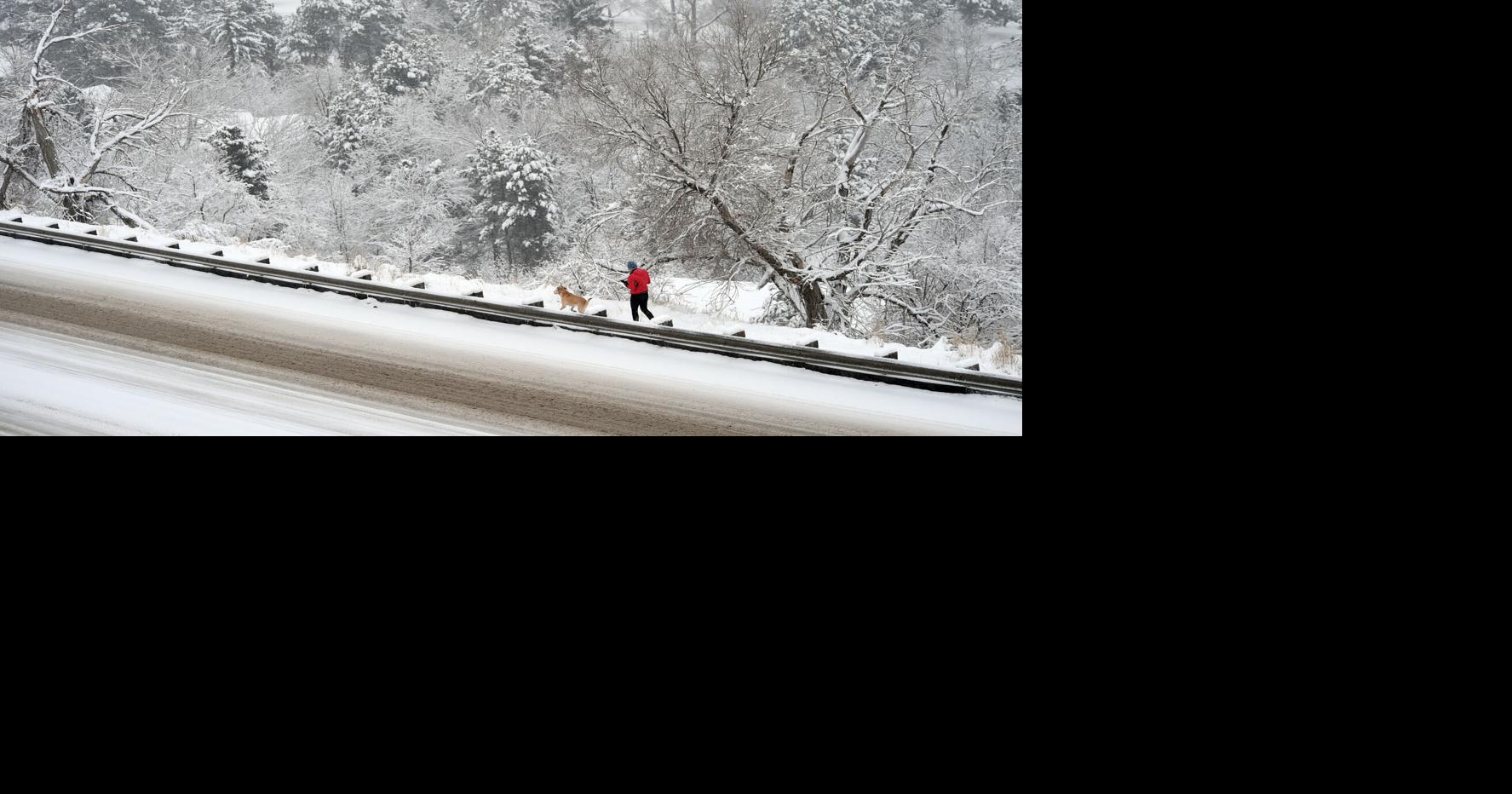 Photo: Snow blankets south central Montana