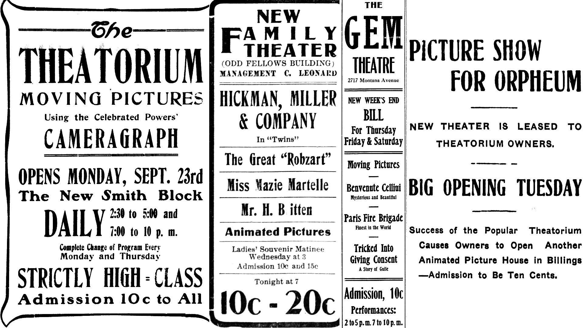 Retrospective Closed movie theaters